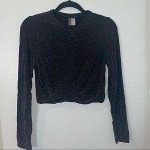 H&M’s Sparkly Crop Top